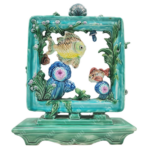 [Редкость] Сергеев В. А. Аквариум. Фаянс. 1980–1990-е гг.