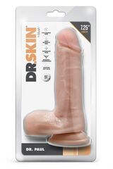 Телесный фаллоимитатор Dr. Paul - 18,4 см. - 