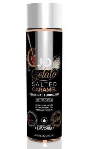 Лубрикант с ароматом солёной карамели JO GELATO SALTED CARAMEL - 120 мл. - System JO JO Gelato Collection JO44023