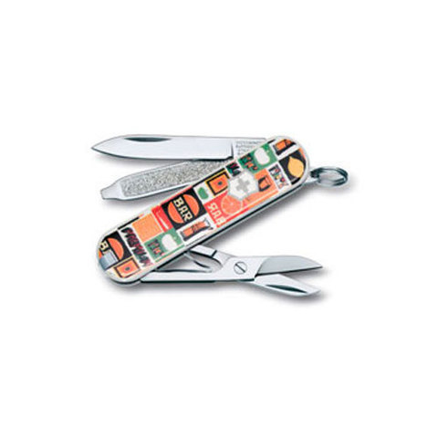 Нож-брелок Victorinox Classic LE 2011, 58 mm, Tropical Juice (0.6223.L1101)