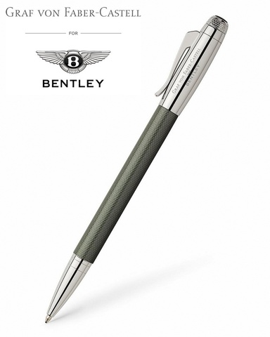 Ручка шариковая Graf von Faber-Castell Bentley Tungsten Grey (141709)