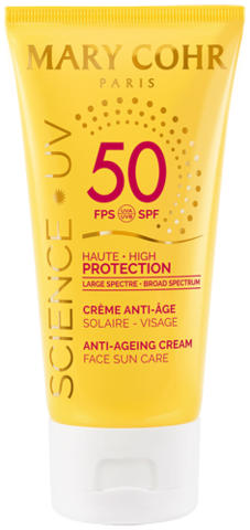 Mary Cohr Солнцезащитный крем для лица SPF 50 - Crème Anti-Âge Visage SPF 50 50 мл