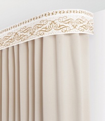 Пластиковый карниз с тиснением Legrand 3-х рядный Прима 3000 мм