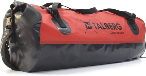 Картинка гермосумка Talberg Travel Dry Bag 80 черный/красный - 1