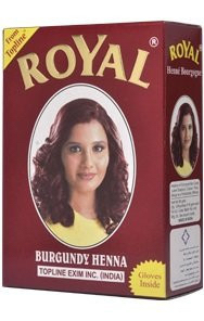 Хна для волос Royal Burgundy Henna Бордовая 70g