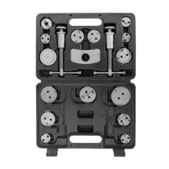 Thorvik ACPTK18 Приспособление для возврата поршней дисковых тормозных механизмов в наборе, 18 предметов 53229