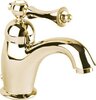 Cezares MARGOT-LSM1-01-Bi MARGOT-LSM1-01-Bi Смеситель для раковины однорычажный с донным клапаном, исполнение хром, ручка белая