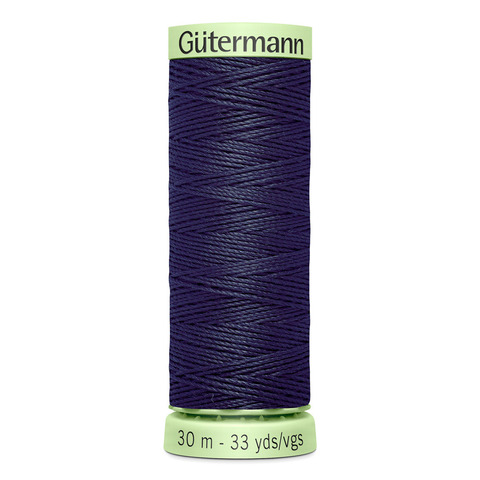 Нить Top Stitch 30/30 м для декоративной отстрочки, Gutermann, 339 т.чернильно-синий
