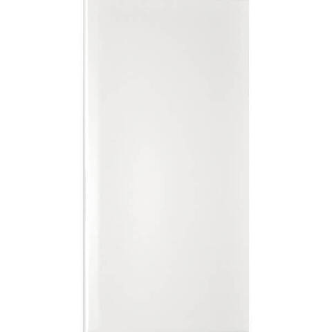 Dar Ceramics Biselado Liso Blanco Brillo 7.5x15
