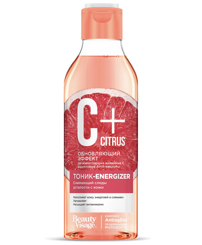 C+Citrus Тоник-energizer с омолаживающим комплексом AntiagEnz 245 мл. ФИТОкосметик
