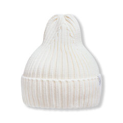 Шапка вязаная Soft (молочная)
