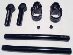 Клипоны 39 мм для мотоцикла / черные