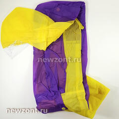 Дождевик детский L 100-110 см YA YUE Taekwondo фиолетово-жёлтый