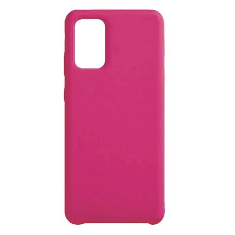 Силиконовый чехол Silicone Cover для Samsung Galaxy S20 Plus (Вишневый)