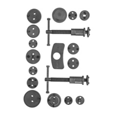 Thorvik ACPTK18 Приспособление для возврата поршней дисковых тормозных механизмов в наборе, 18 предметов 53229