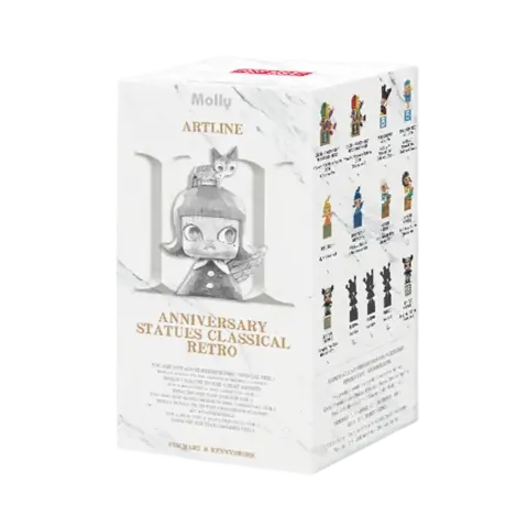 Случайная фигурка POP MART Molly Anniversary Statues Classical Retro 2