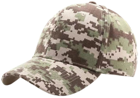 Картинка кепка Skully Wear 451 camo-pixel - 1