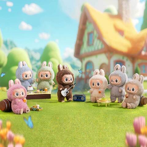 Игрушка-брелок Лабубу Exciting Macaron
