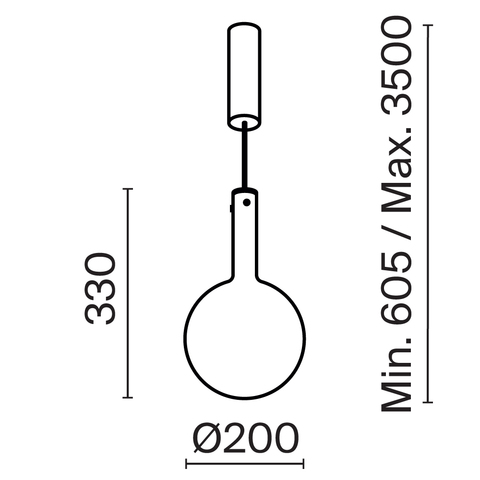 Подвесной светодиодный светильник Maytoni Nebula MOD182PL-L4W3K