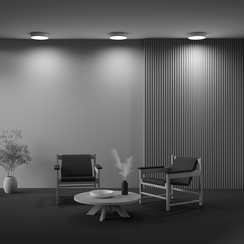 Потолочный светодиодный светильник Maytoni Zon C032CL-36W3K-RD-W