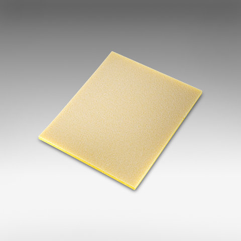 Sia Абразивная губка односторонняя Siasponge soft   P500 115*140*5 мм (Желтая)