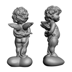 Силиконовый молд № 1093 Купидон малый