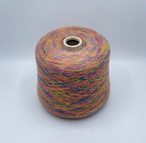 Filcom (пр.Италия), art-Peru 2/15 750м/100гр. 55%Беби Сури альпака, 25%Меринос, 20% Полиамид, цвет-Мультиколор(447), арт.36260