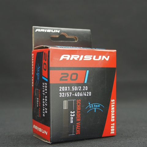 Камера для велосипеда Arisun 20x1,5-2,2