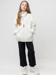 куртка  для девочки  ФЛ 34028/1 ГР