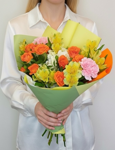 Букет с розами Весна