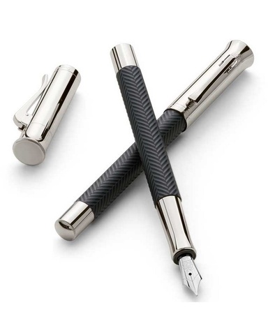 Graf von Faber-Castell Guilloche Ciselé Anthracite, F (146701)