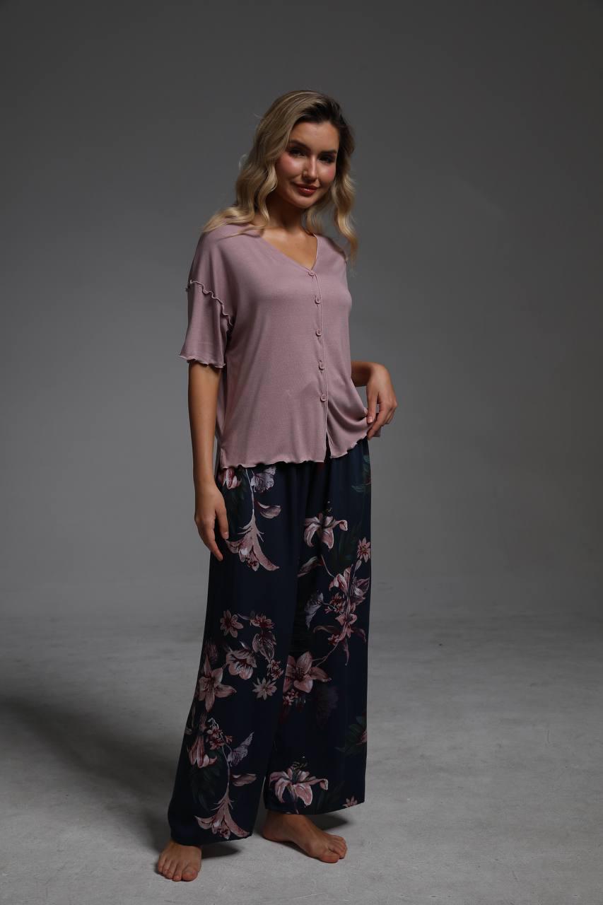 Домашняя одежда ZEPHYR HOME Вискоза розовый топ