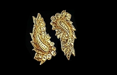 Силиконовый молд Крылья с драгоценными камнями