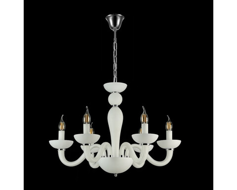 Подвесная люстра Newport ARLETTE 8646/С chrome mat.white, М0071698