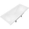 Allen Brau 2.3EV01.20 2.3EV01.20 EVO OBERON Ванна Solid Light 1700*700мм без отв. под слив-пер, с ножками (348362)