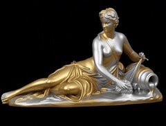 Силиконовый молд Девушка с кувшином