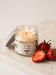 SOVA DE LUXE СВЕЧА DEEP CARE STRAWBERRY (клубника), 30мл
