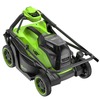 Газонокосилка аккумуляторная Greenworks GD24X2LM361, 2х24V, 36 см, бесщеточная, c 2хАКБ 4Ач и двойным ЗУ (2520707UD) — фото 10