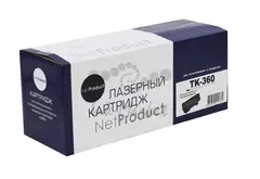 Тонер-картридж NetProduct (N-TK-360) для Kyocera FS-4020, 20K