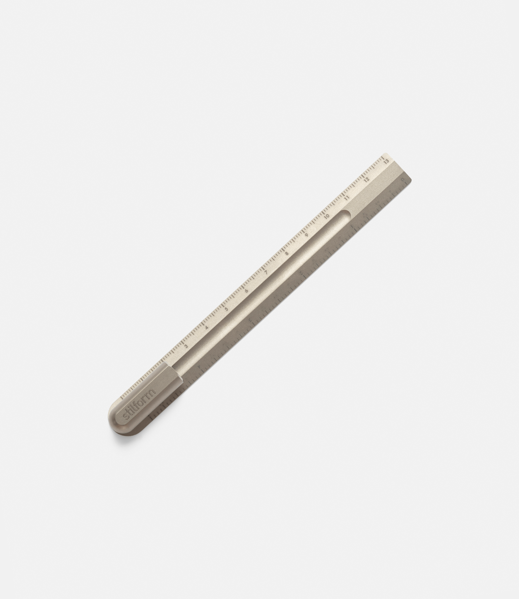 Stilform Ruler Cap Titanium — колпачок-линейка для ручек Stilform