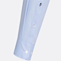 Сорочка мужская Seidensticker Slim Fit 01.693677-11 из оксфорда голубая
