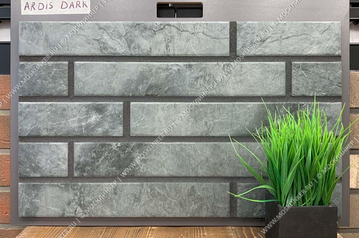 Отличная 🥇 Paradyz Ardis Dark Фасадная плитка структурная 400x66x11