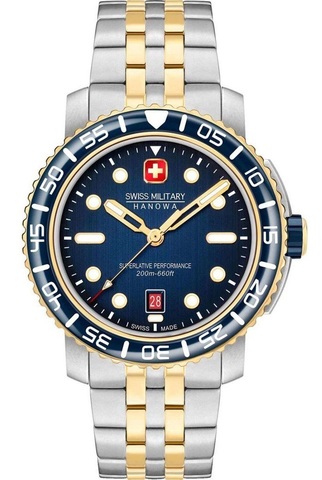 Часы мужские Swiss Military Hanowa SMWGH0001760 Black Marlin