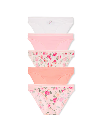 STRETCH COTTON ЛОГО БИКИНИ