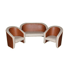 Комплект мягкой игровой мебели «Совенок» коричнево-бежевый