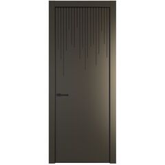 Межкомнатная дверь эмаль Profil Doors 8PA перламутр бронза глухая
