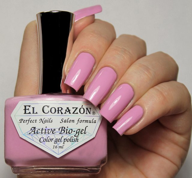 El Corazon 423/ 303 active Bio-gel  Cream светло-пурпурный