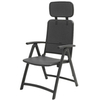 Стул пластиковый складной Acquamarina, антрацит