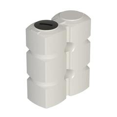 Емкость К 1000 Ирпласт прямоугольная 1000 л. (1179 л.) вертикальный (1330x650x1630см;45кг;белый) - арт.560335