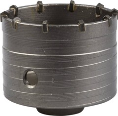 ЗУБР d 80 мм, шестигранный хвостовик, 10Т, коронка по бетону с оснасткой (2917-80)